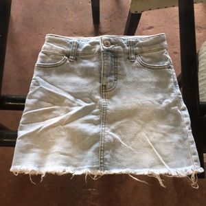 Girls Cat and Jack denim skirt